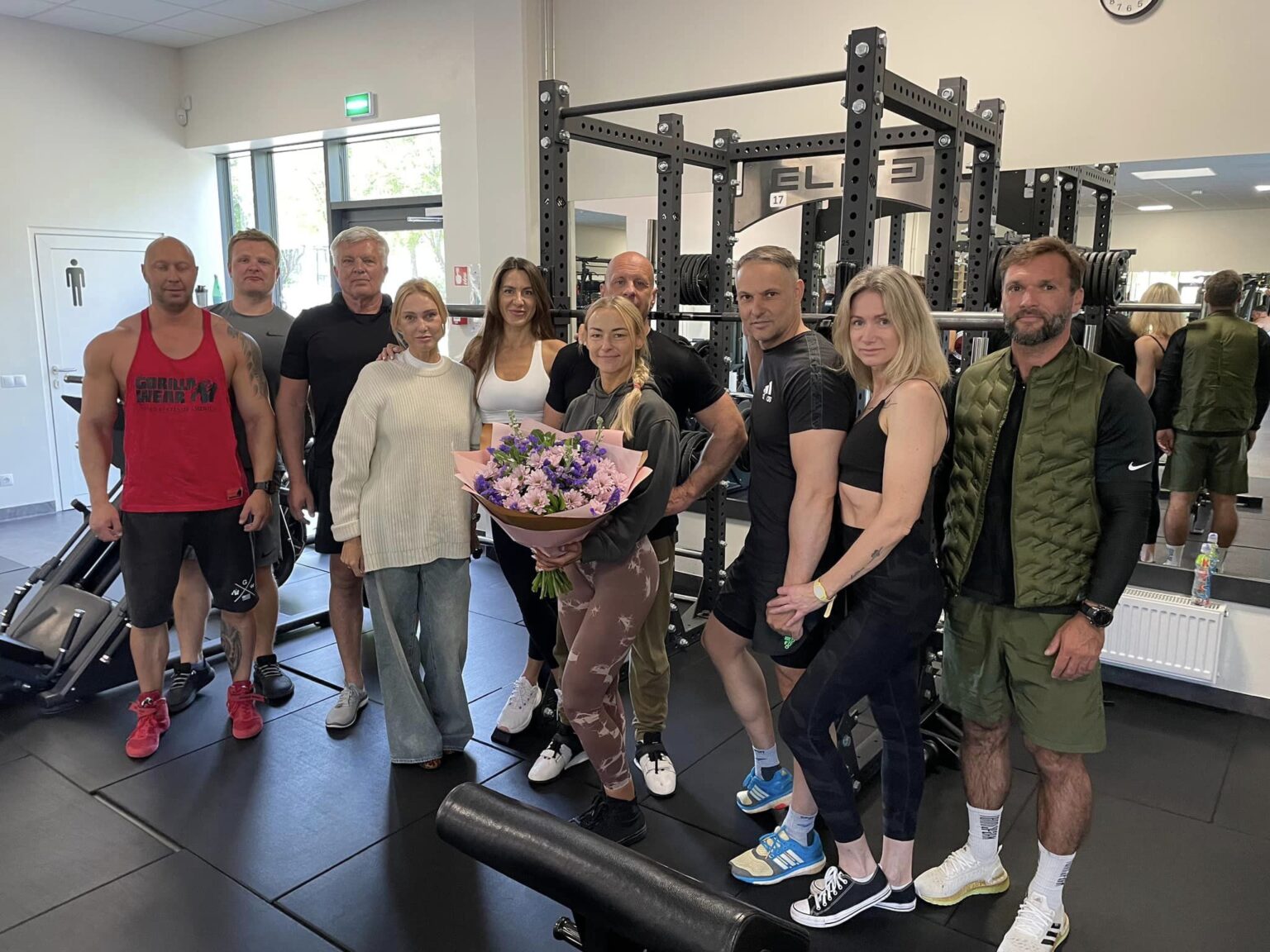 Sala treningowa – Klub sportowy przy basenie w Palonie, ul. Kretingos