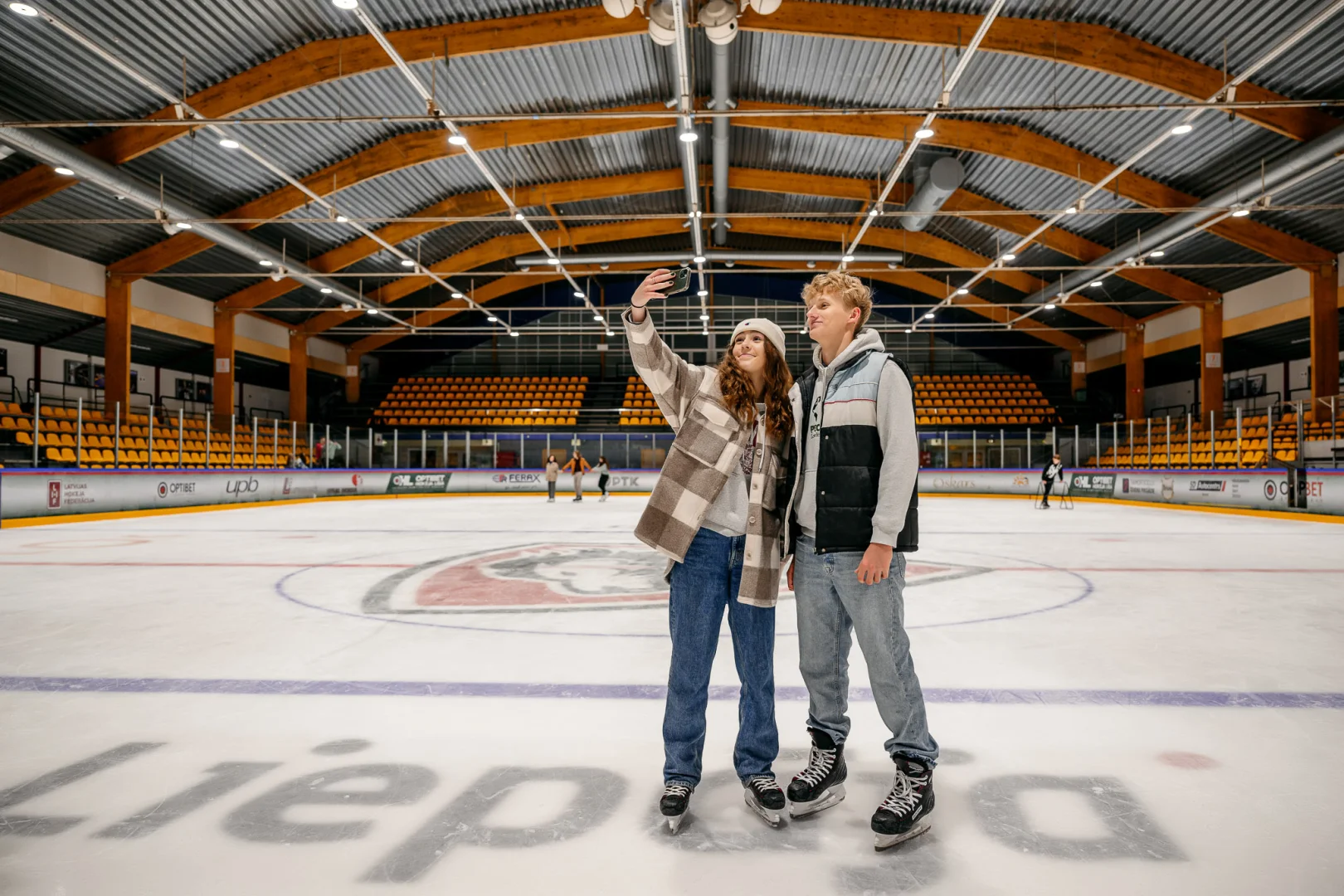 Ice Skating – LOC Ice Rink in Liepāja