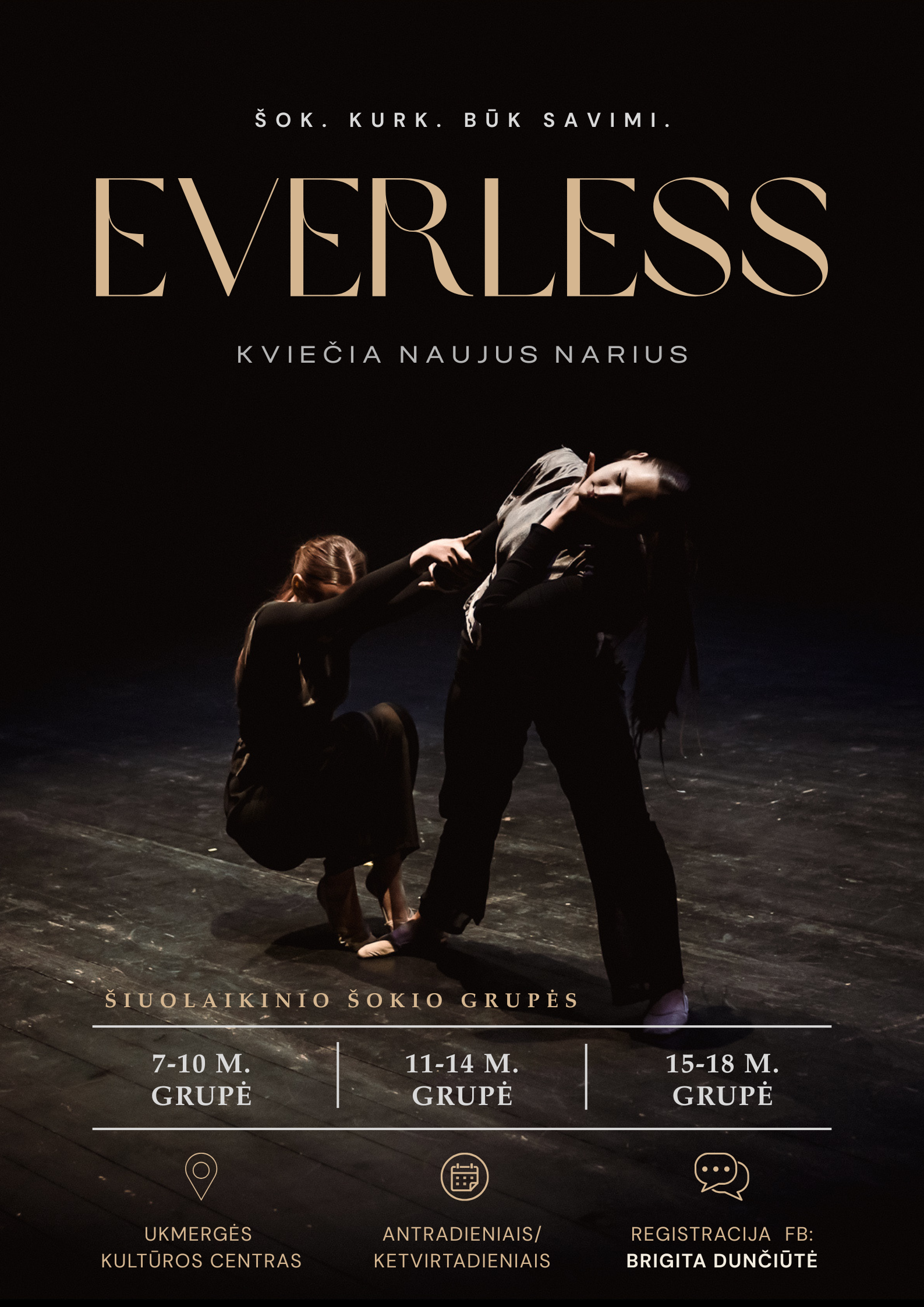 "Everless" Contemporary Dance Group – Ukmergė Cultural Center