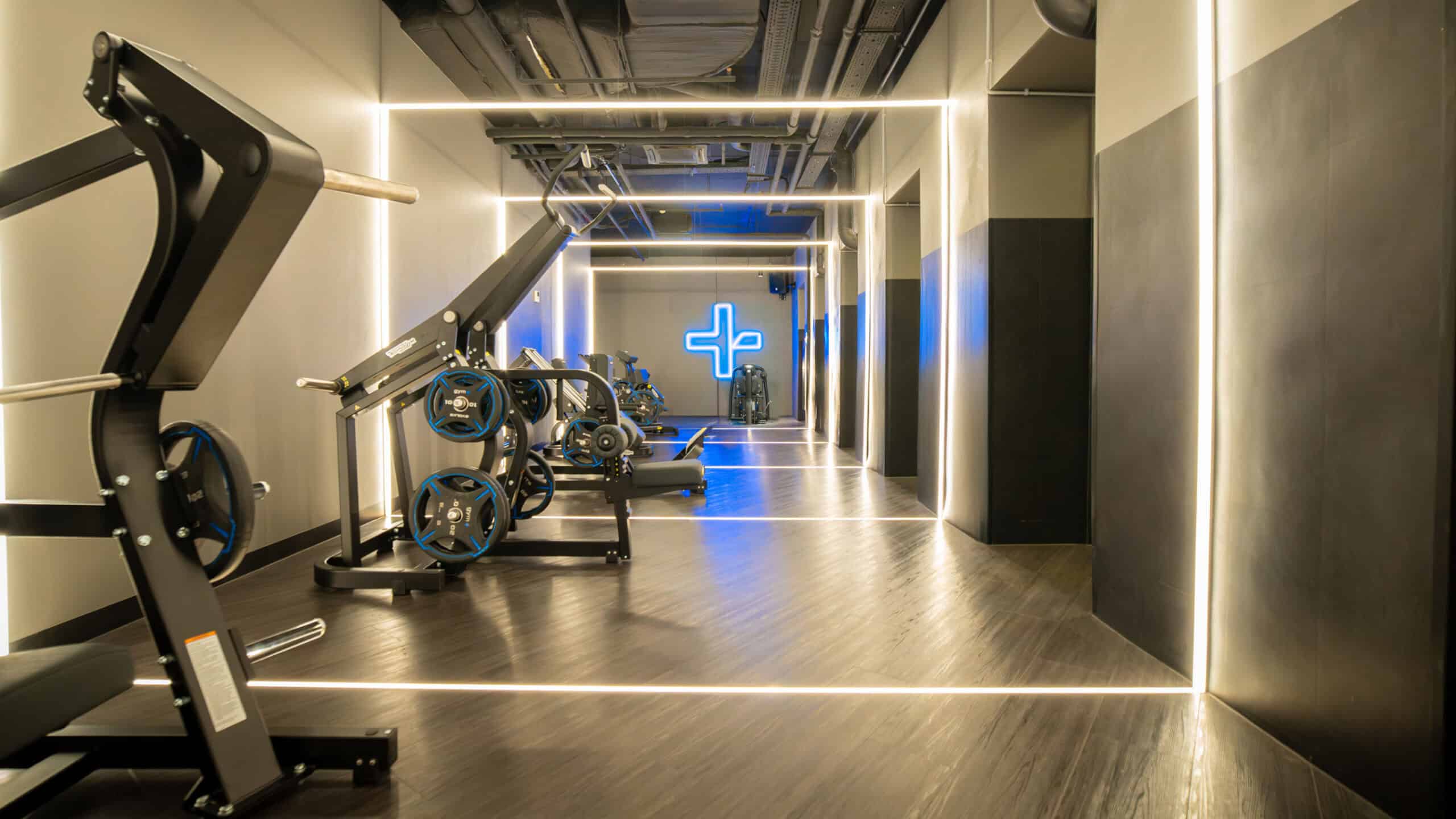 Treniruoklių salė – Gym+ Gedimino pr. 9