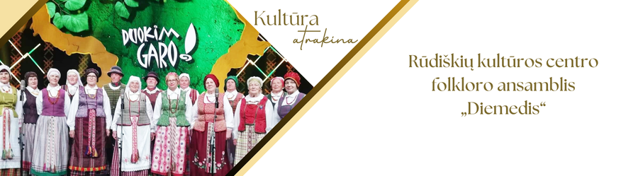 Zespół folklorystyczny „Diemedis” – Centrum Kultury w Rūdiškiach
