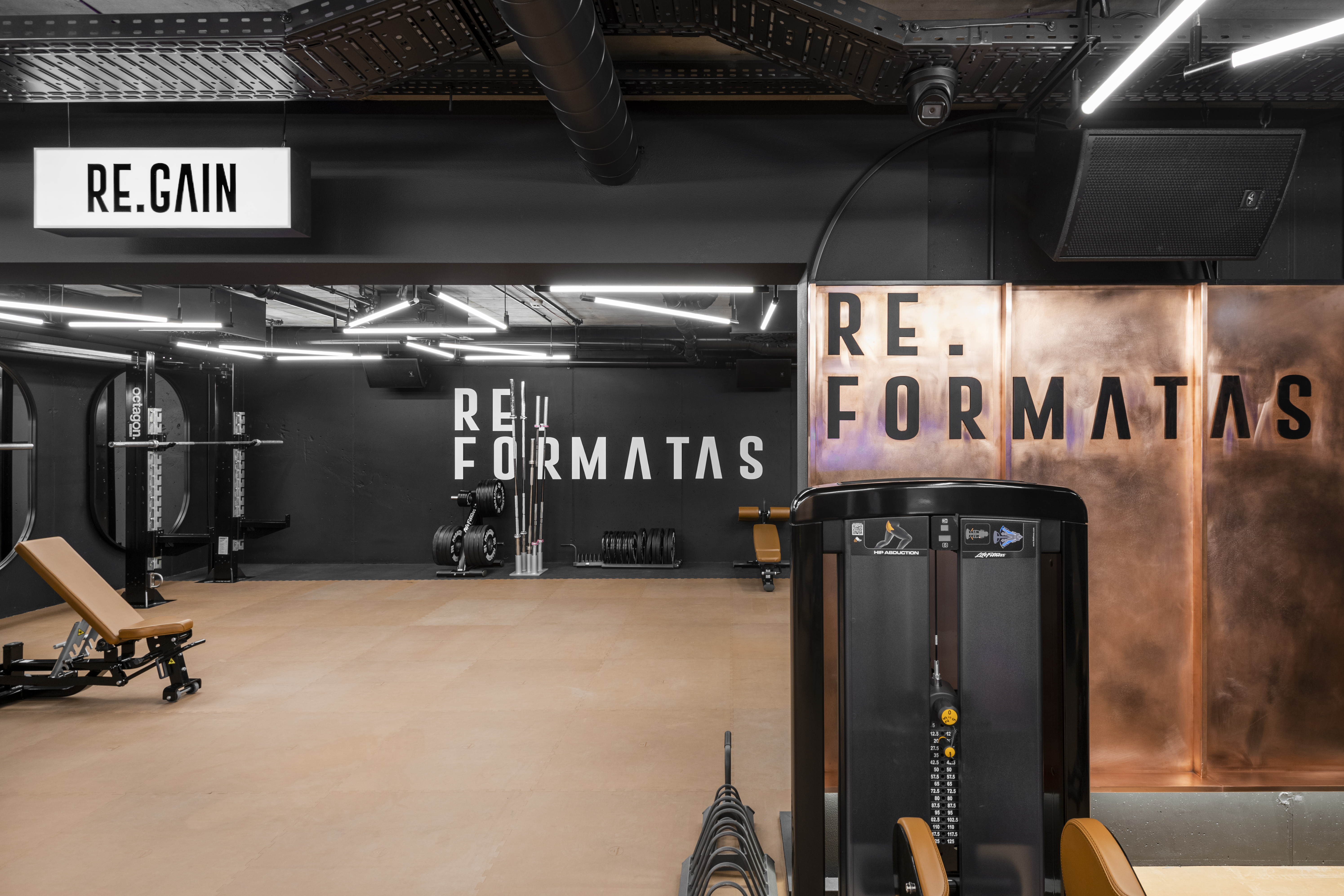 Sala treningowa – RE.FORMATAS Paupys