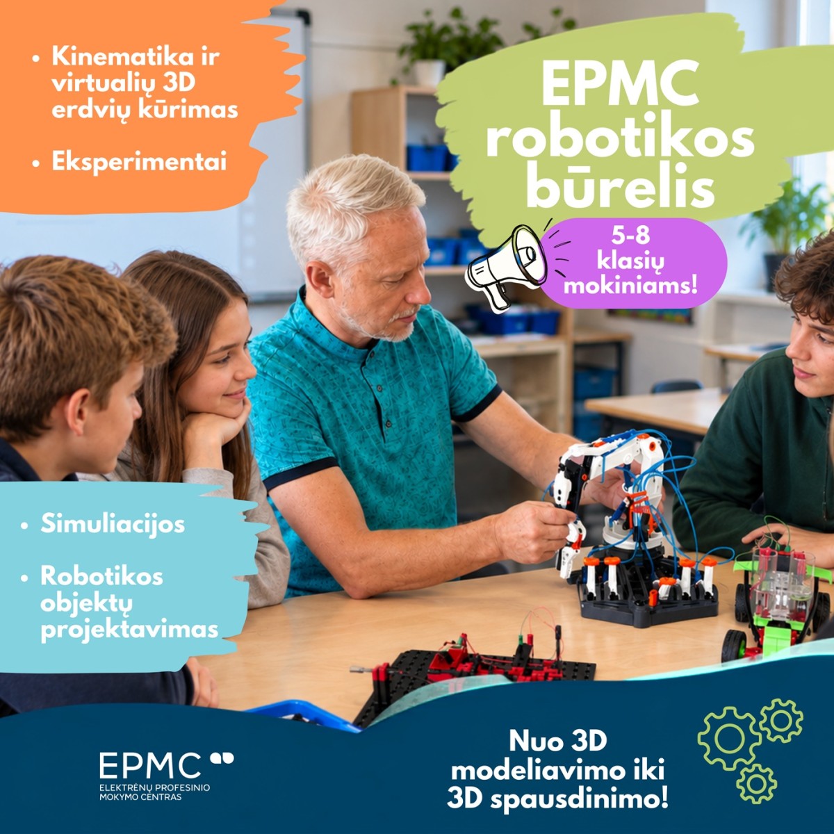 Robotics Club – Elektrėnai Vocational Training Center