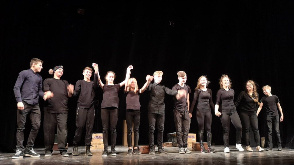 Studio teatralne – Uniwersalne, wielofunkcyjne centrum w Pandėliu