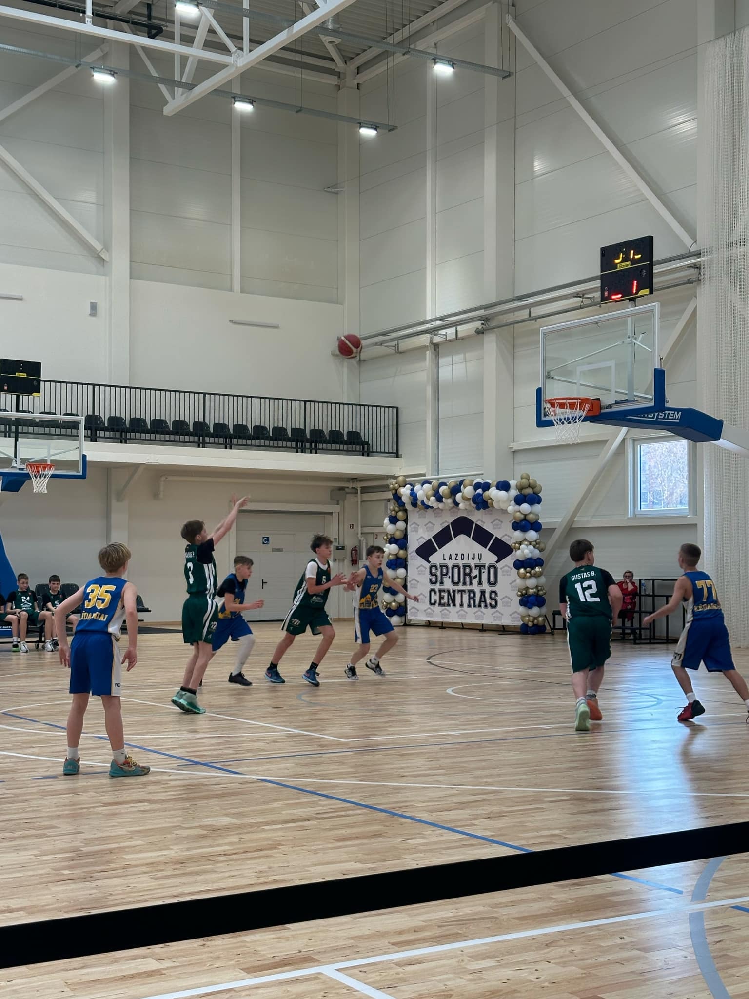 Basketball Training for Children – Lazdijai Sports Center