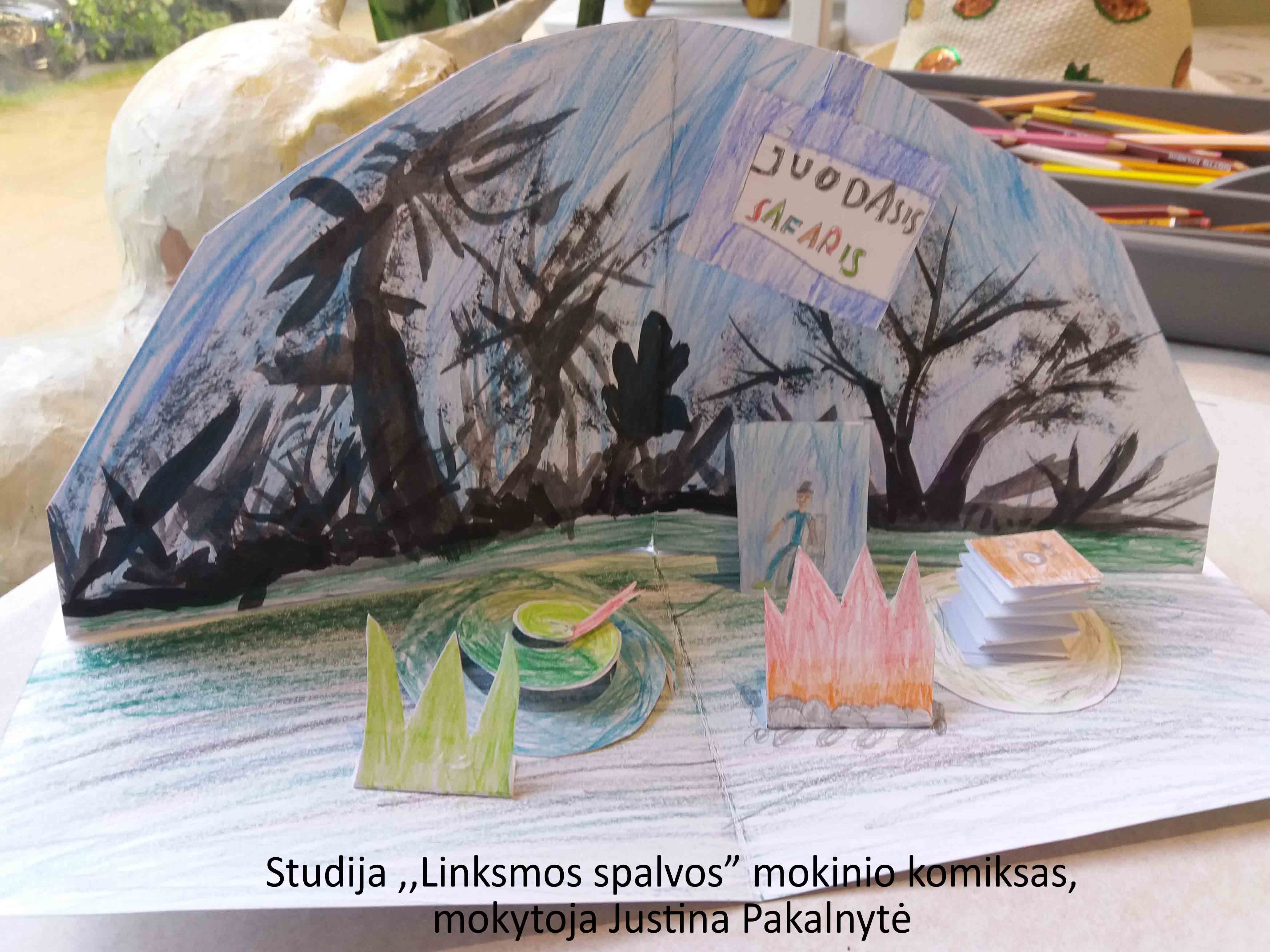 Art and Comic Book Creation (ages 9–14)