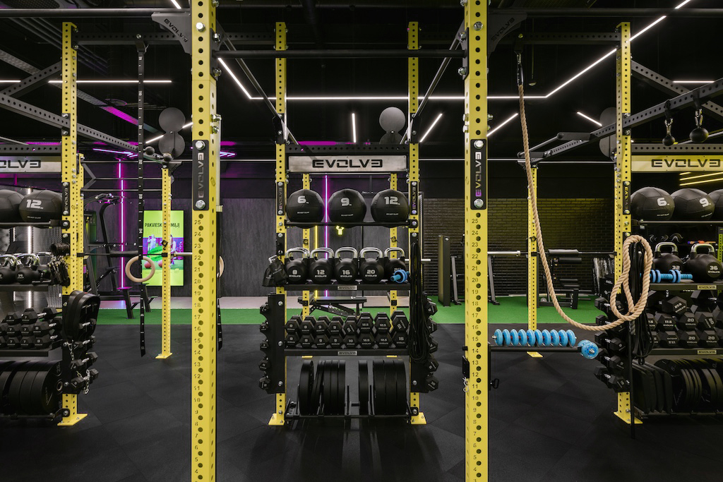 Treniruoklių salė – Lemon Gym Vilniaus Žalgiris