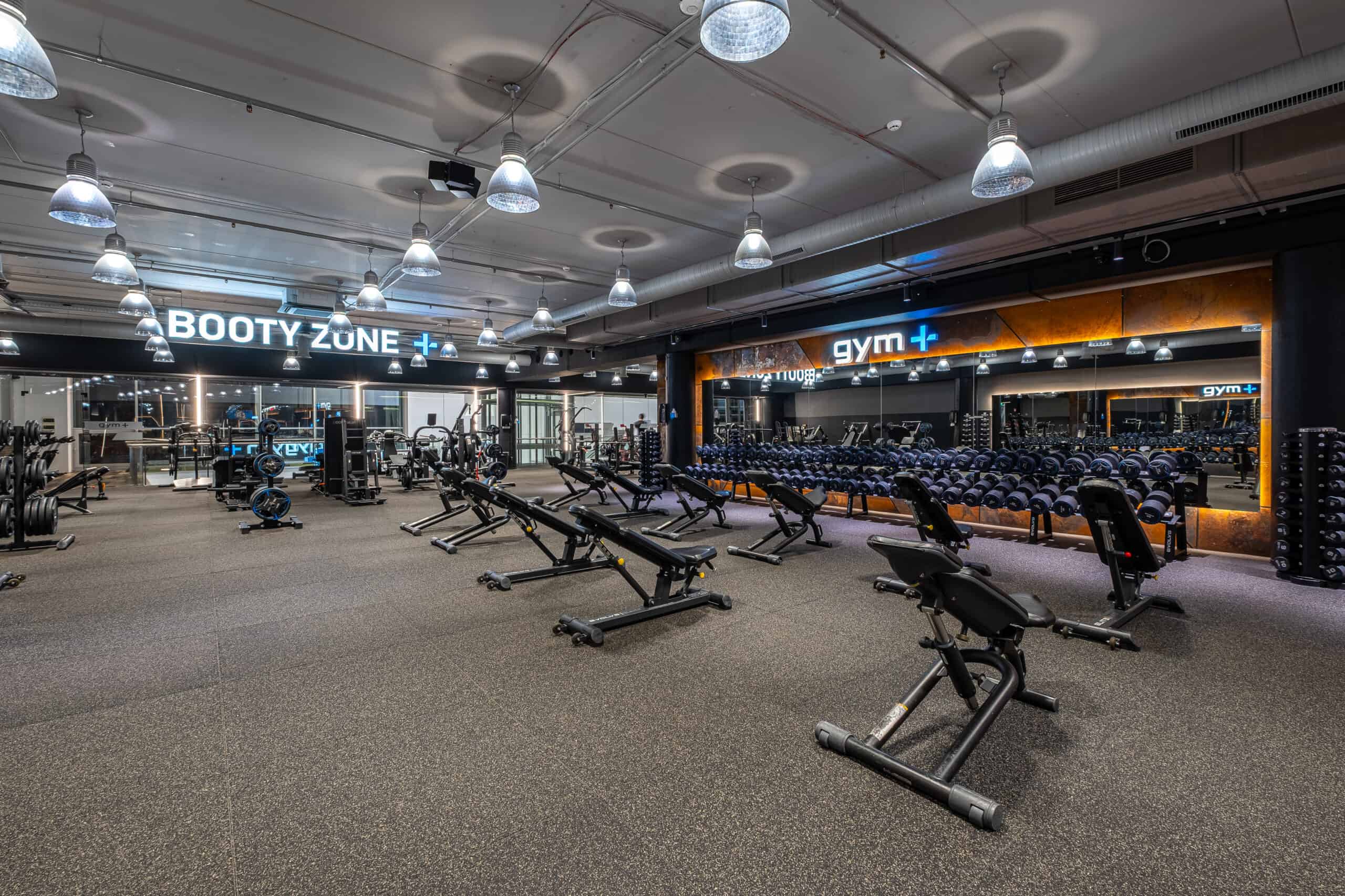 Siłownia – Gym+ przy ul. Ukmergės 256