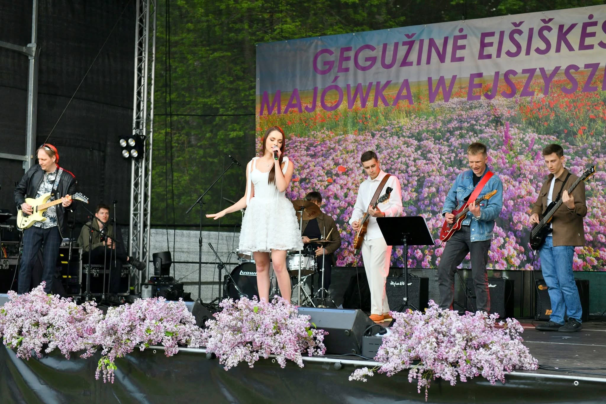 The band "Black Guitars" – Eišiškės Leisure and Business Center