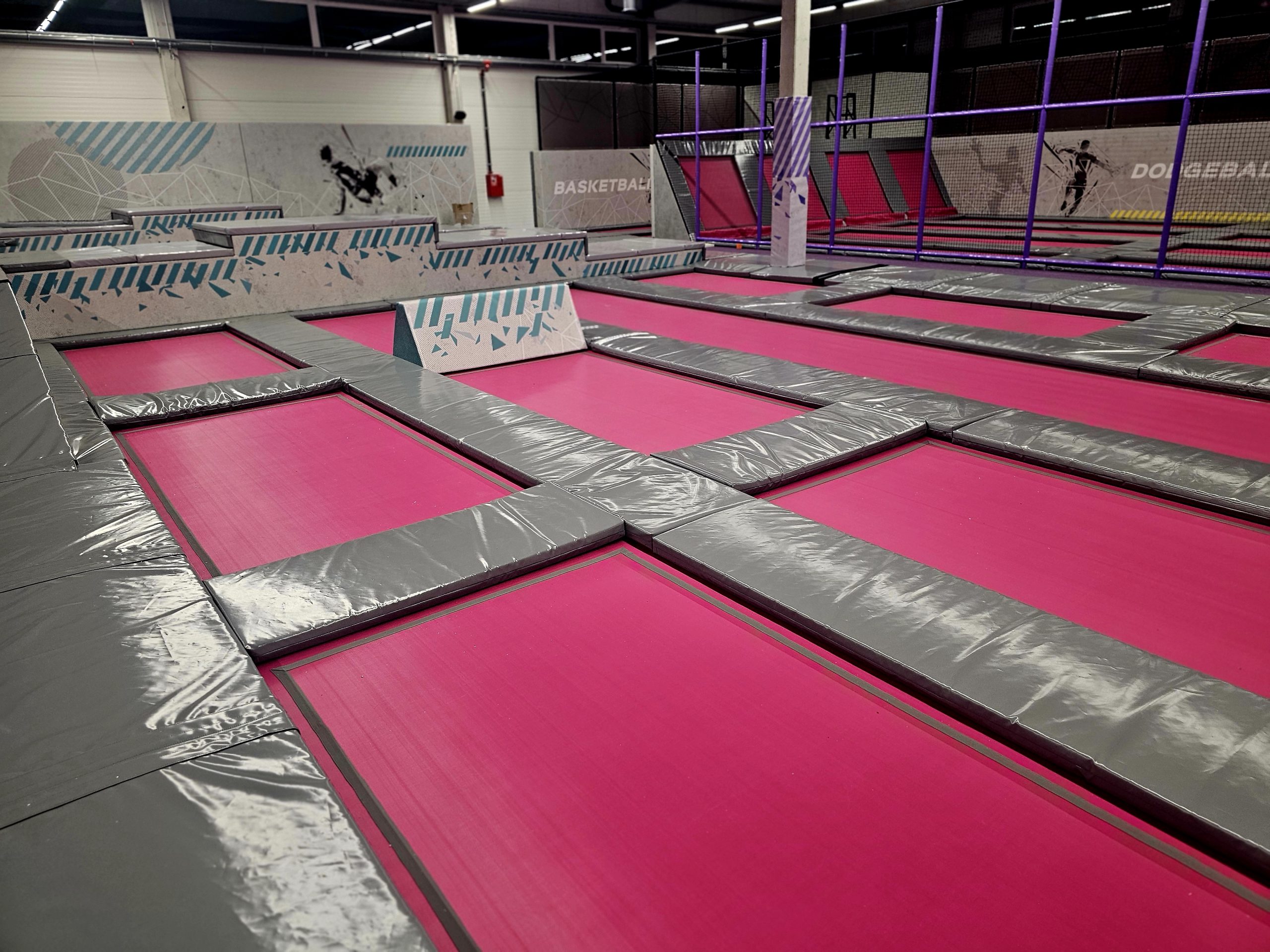 Park trampolin – Jump Space w Giraitėje