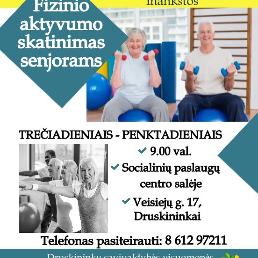 Poranne ćwiczenia dla seniorów – Druskienniki