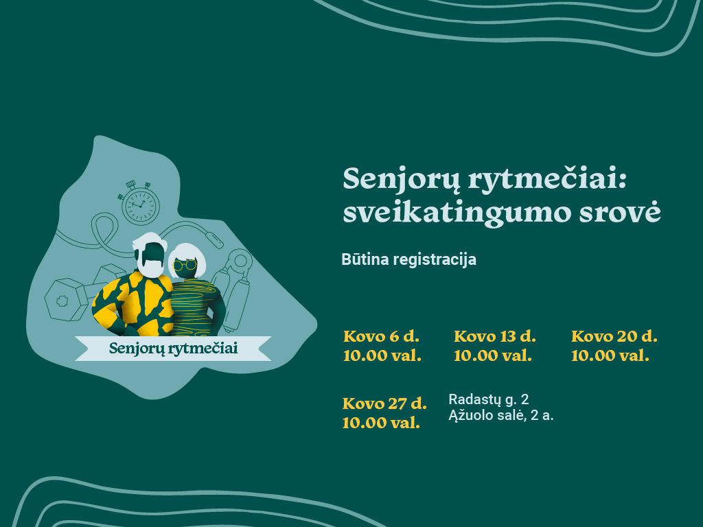 „Poranki dla seniorów” – biblioteka „Ąžuolynas”, Kowno