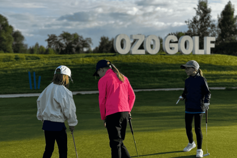 Golfa treniņi bērniem – Ozo Golf Bērnu klubs, Rīga