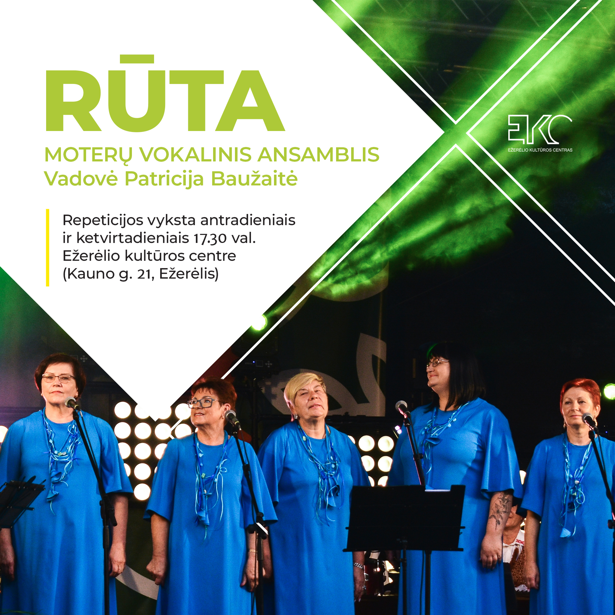"Rūta" Women's Vocal Ensemble – Ežerėlis Cultural Center