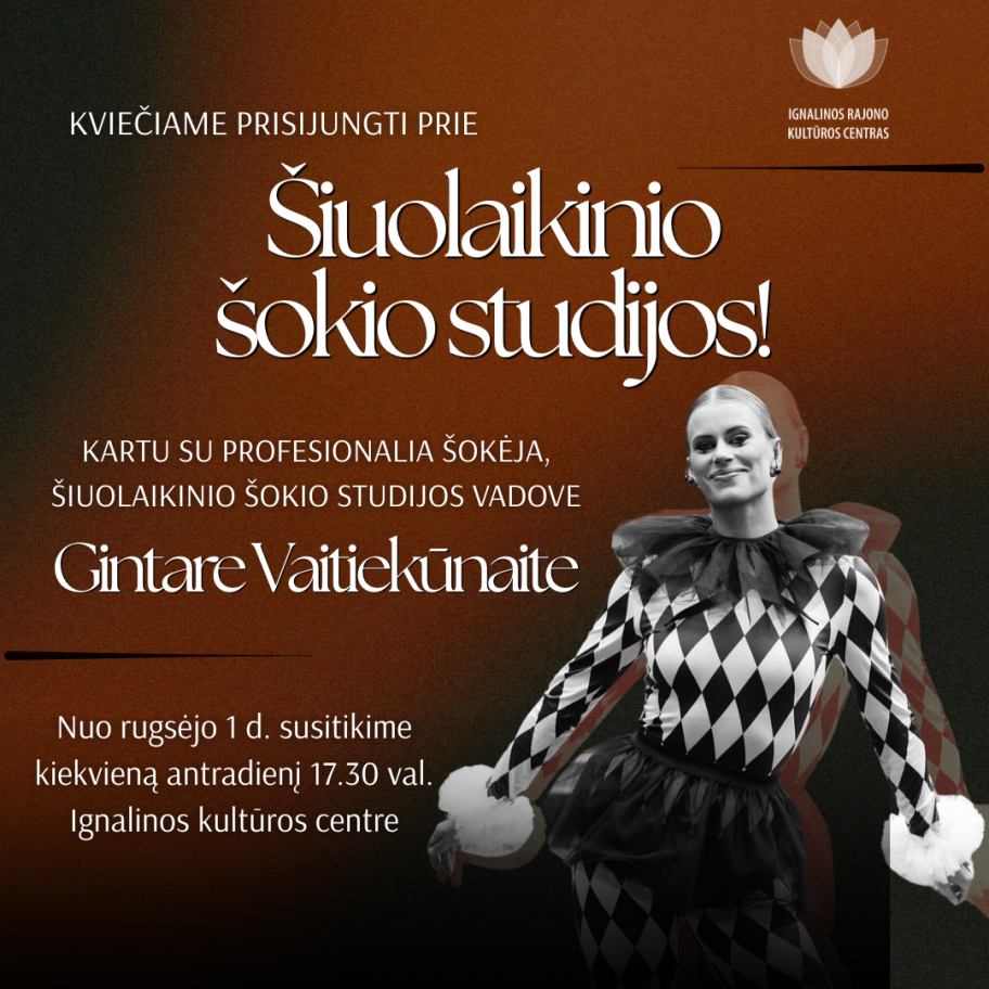 Šiuolaikinio šokio studija – Ignalinos rajono kultūros centras