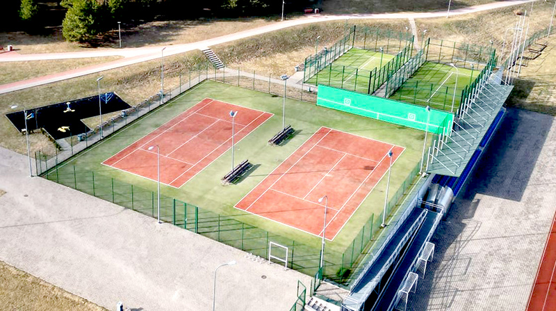 Tennis and Padel Court Rentals – Molėtai Swimming Pool