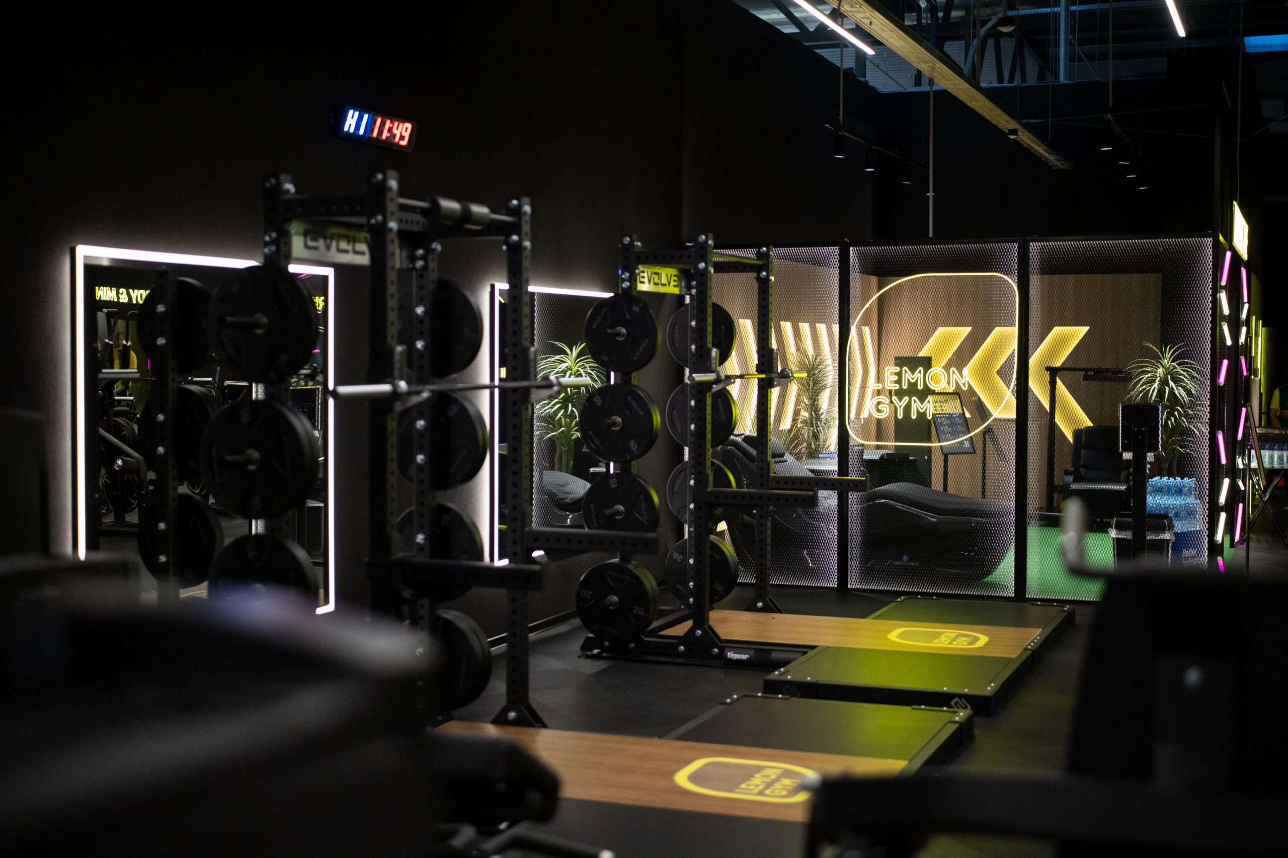 Treniruoklių salė – Lemon Gym Vilniaus Akropolis