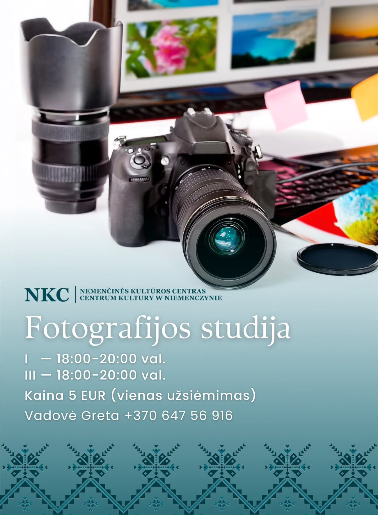 Photography Studio – Nemenčinė Cultural Center