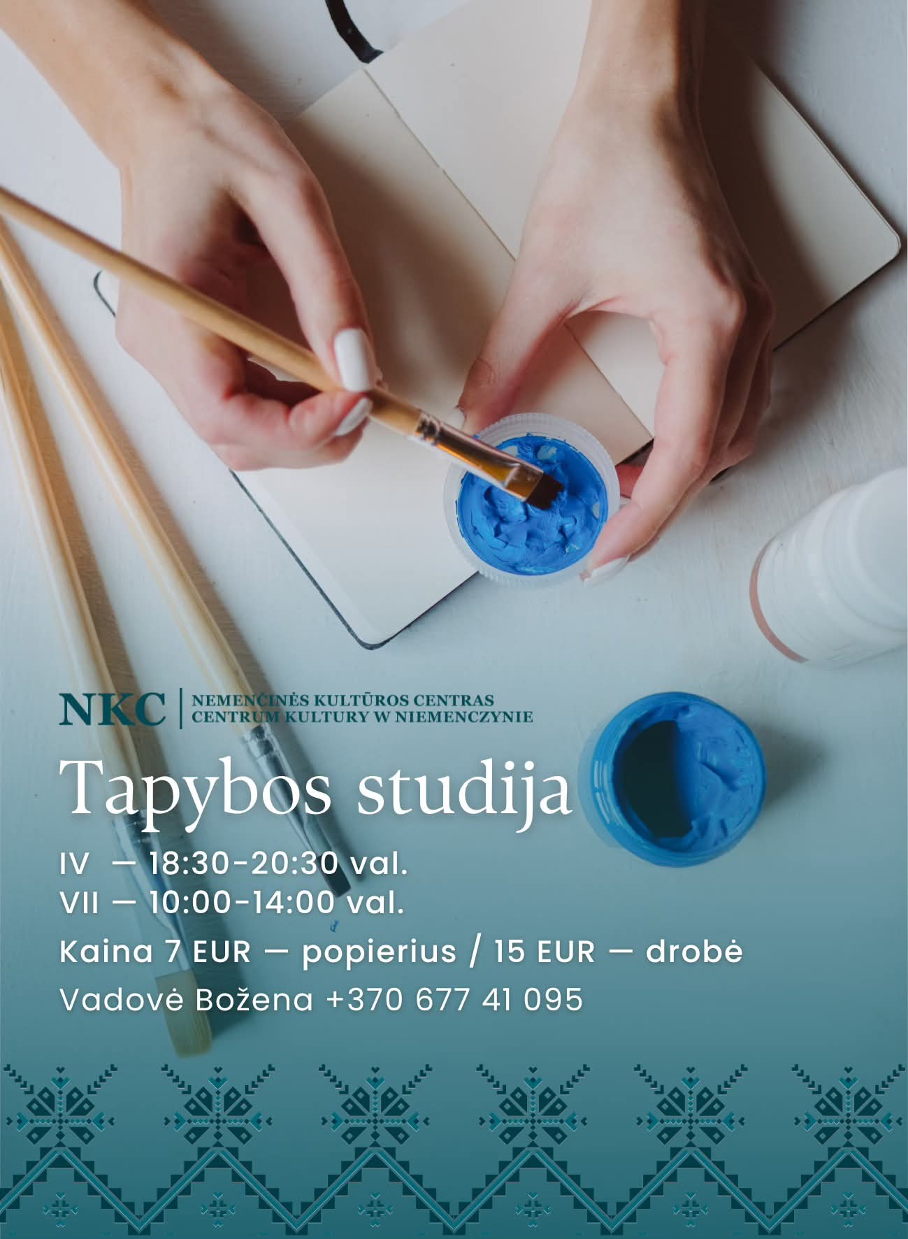 Painting Studio – Nemenčinė Cultural Center