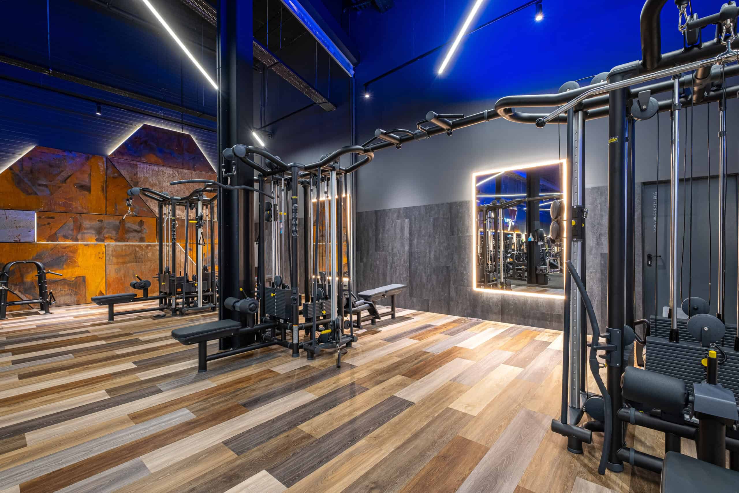 Sala treningowa – Gym+ przy ul. Pavilnionių 55