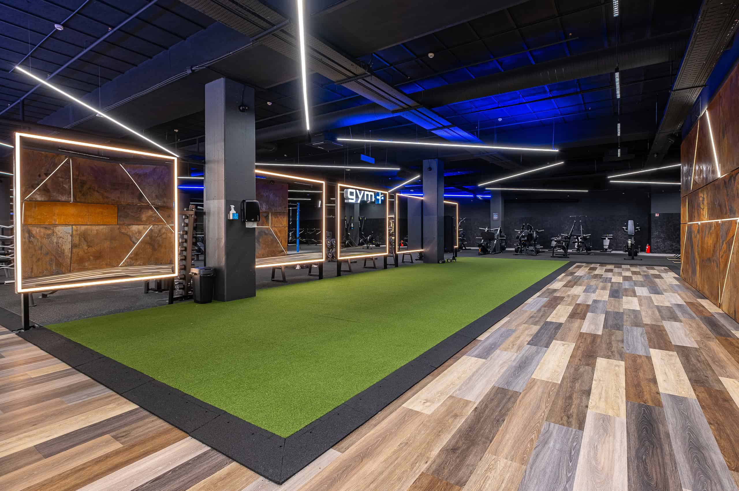 Treniruoklių salė – Gym+ Ozas