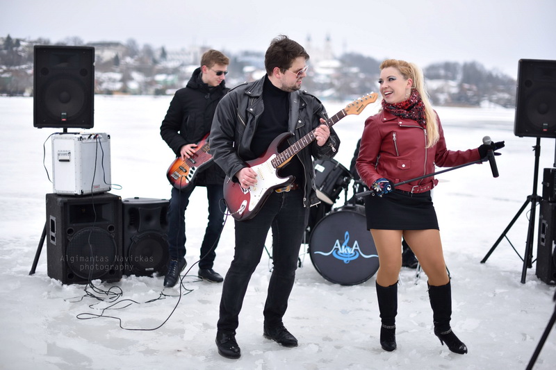 The vocal-instrumental group "Aqua" – Zarasai