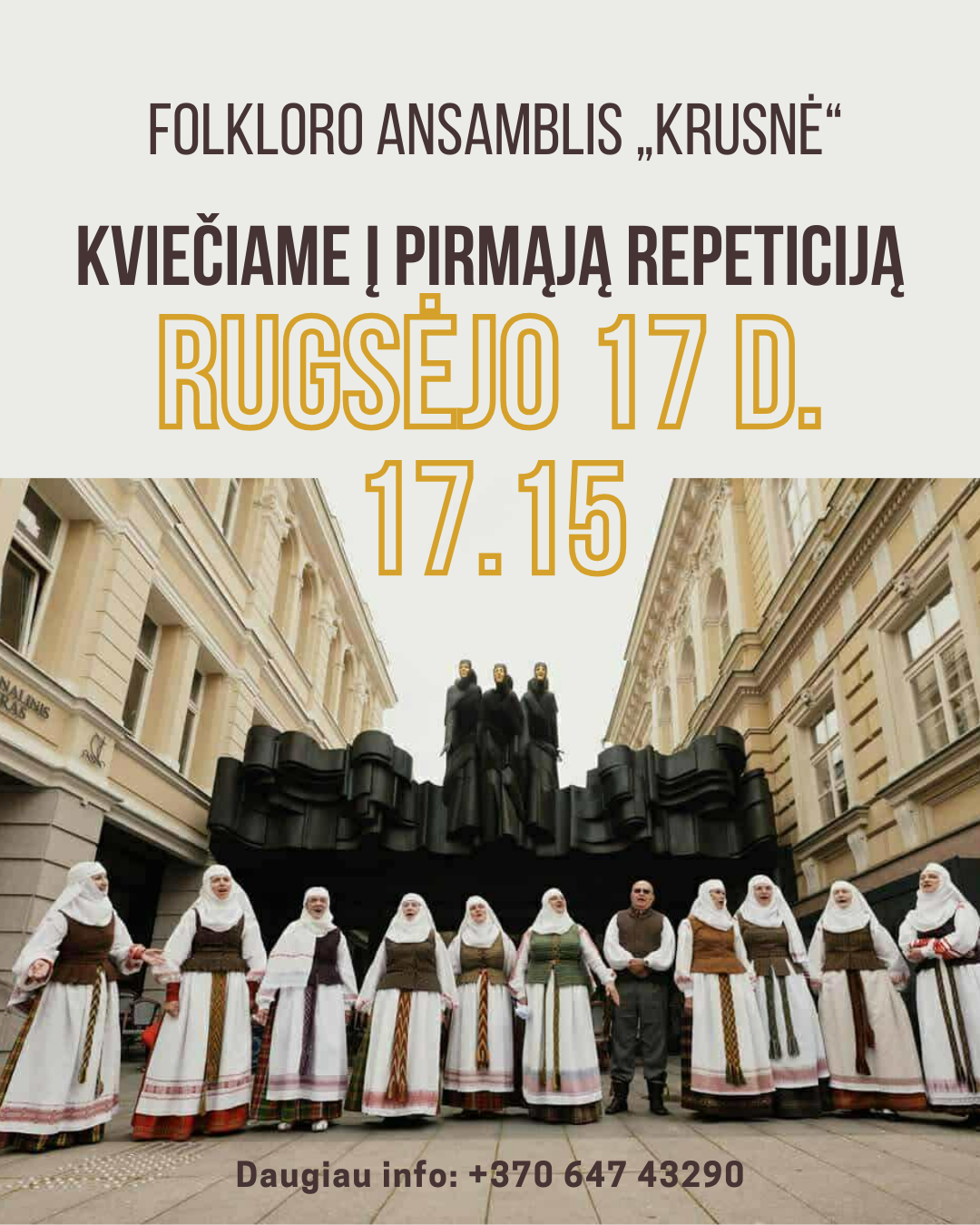 "Krusnė" Folk Ensemble – Visaginas Cultural Center