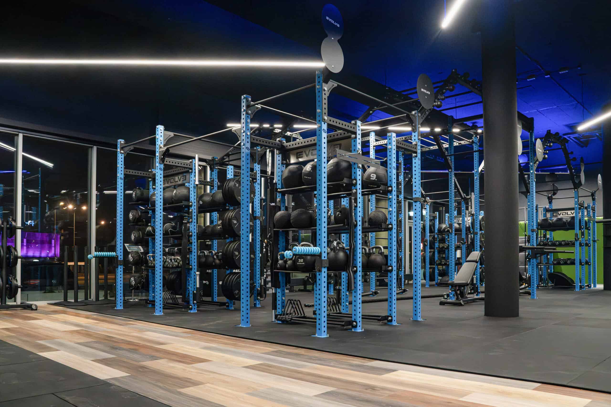 Treniruoklių salė – Gym+ Gardino g. 3