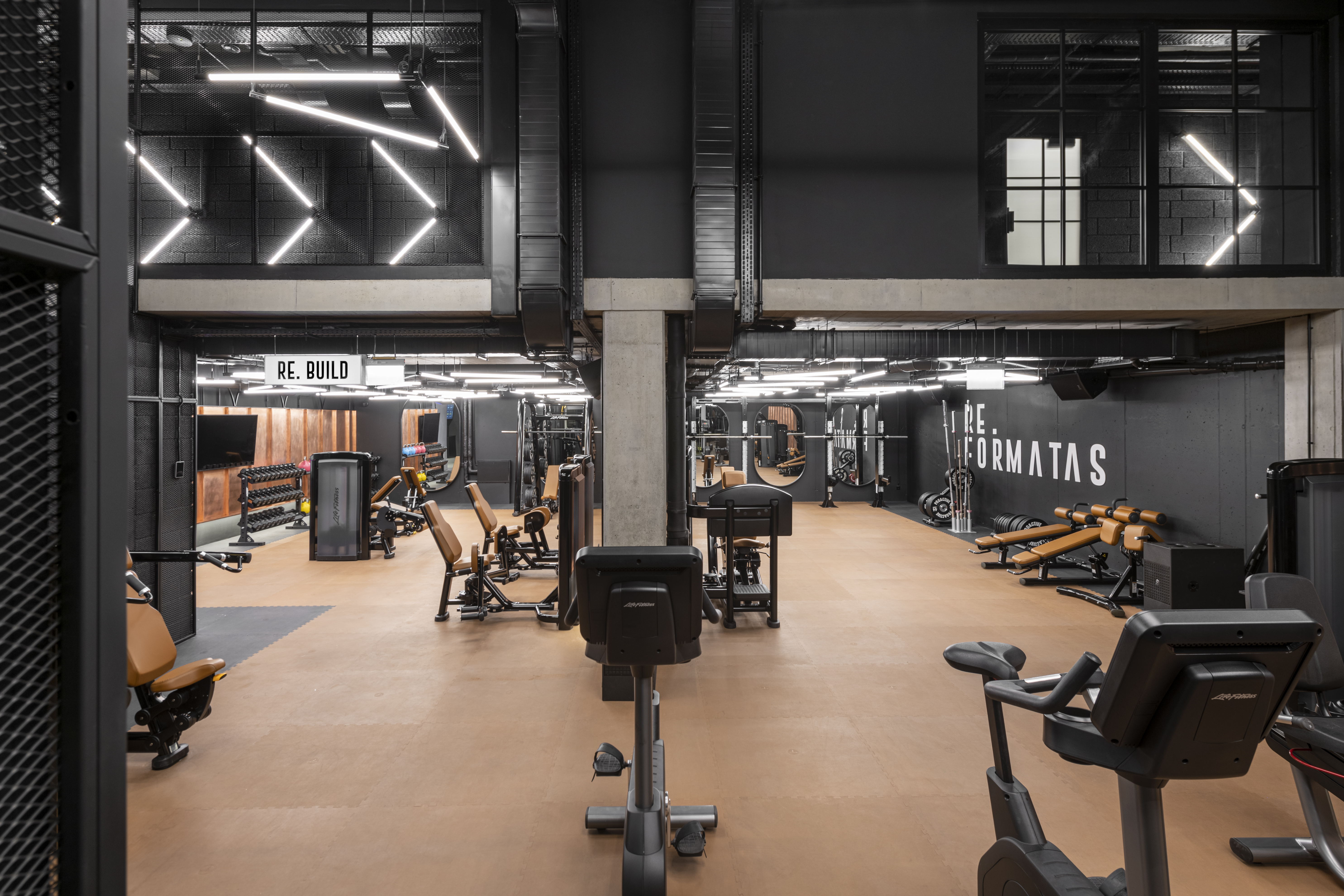 Sala treningowa – RE.FORMATAS Paupys