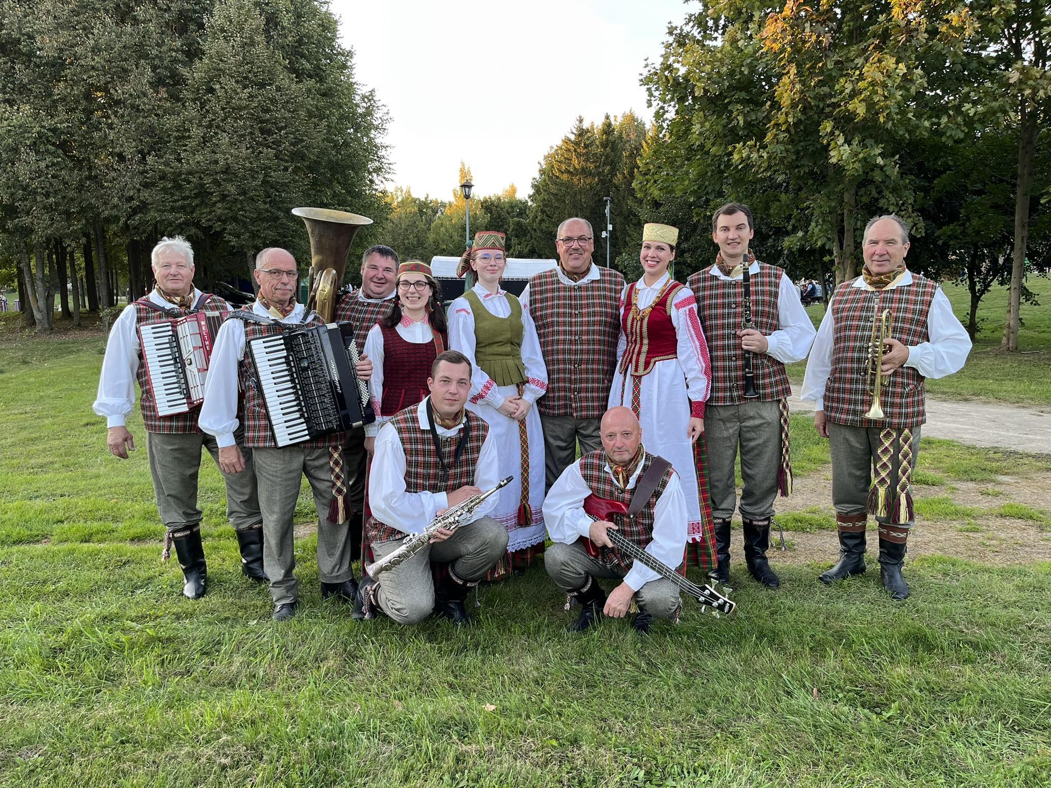 The "Čvieks" Folk Music Band – Pakruojis