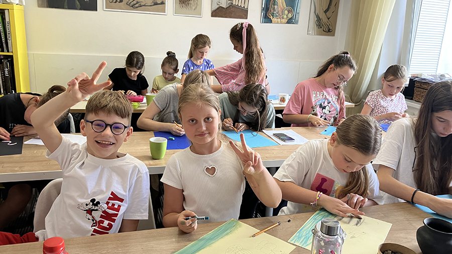 Dailės studija vaikams ir jaunimui (7–18 m.) – Kaunas, Savanorių pr.