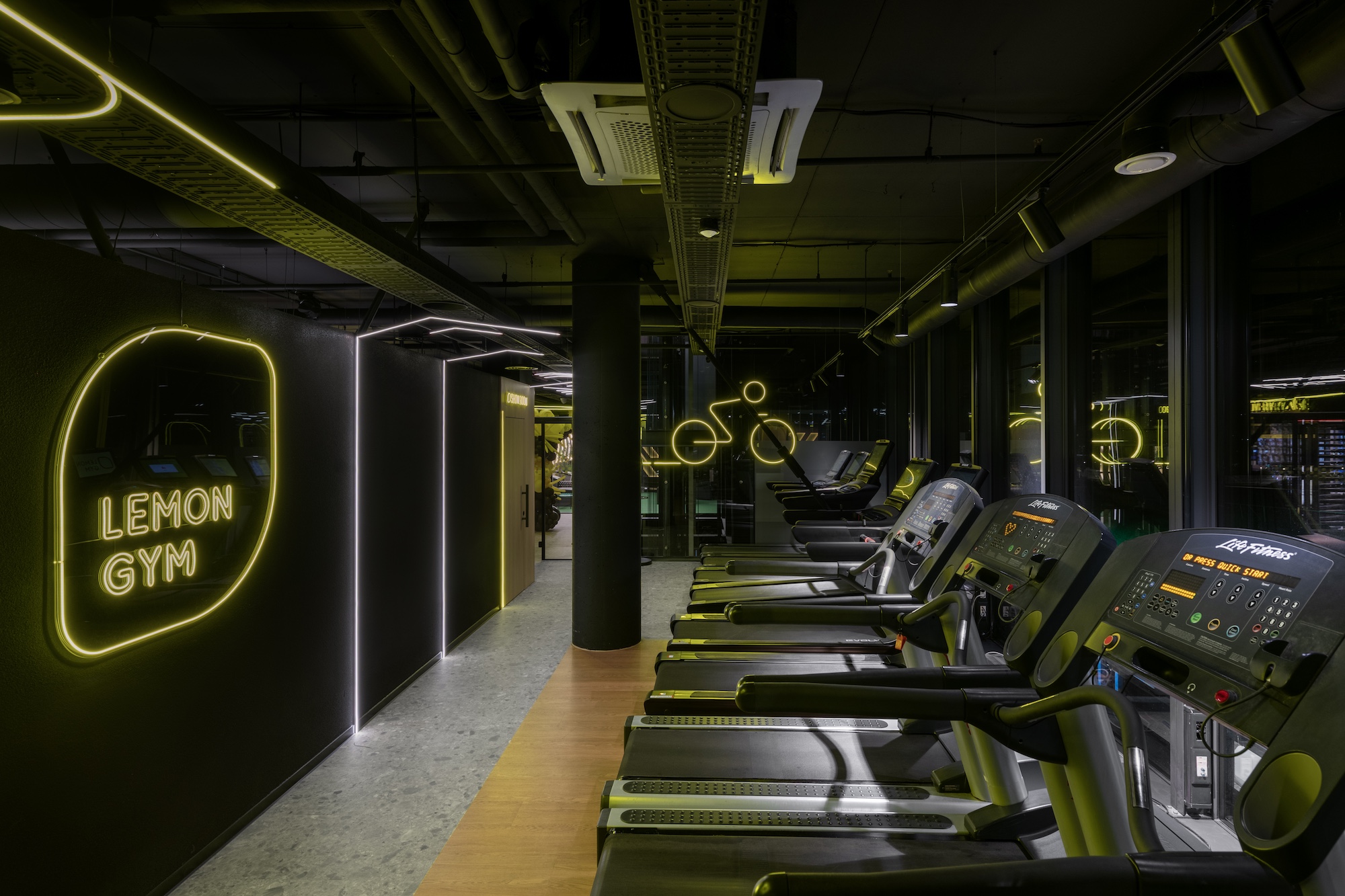 Treniruoklių salė – Lemon Gym Kauno Žalgirio arena