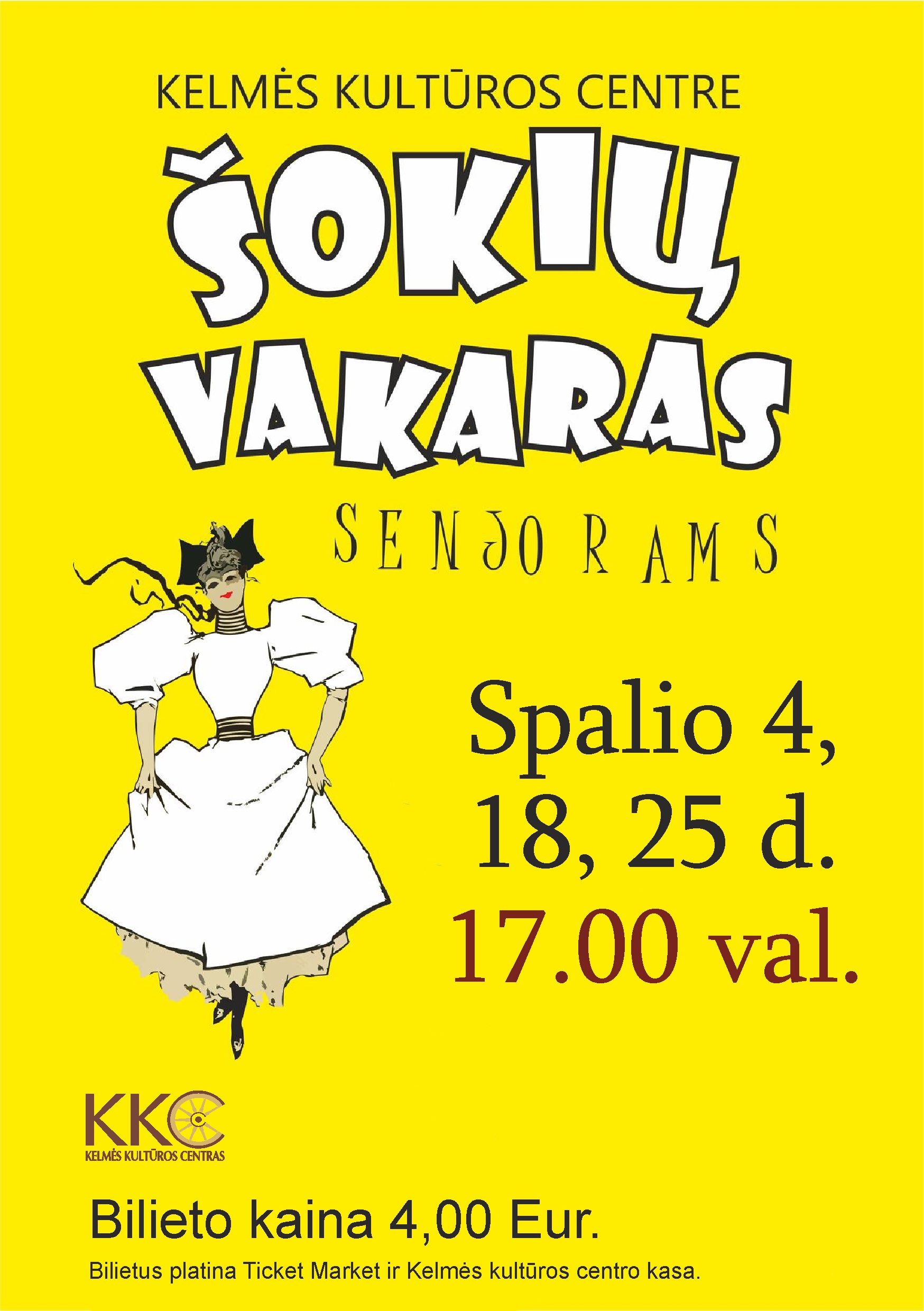 Dance Evening for Seniors – Kelmė Cultural Center