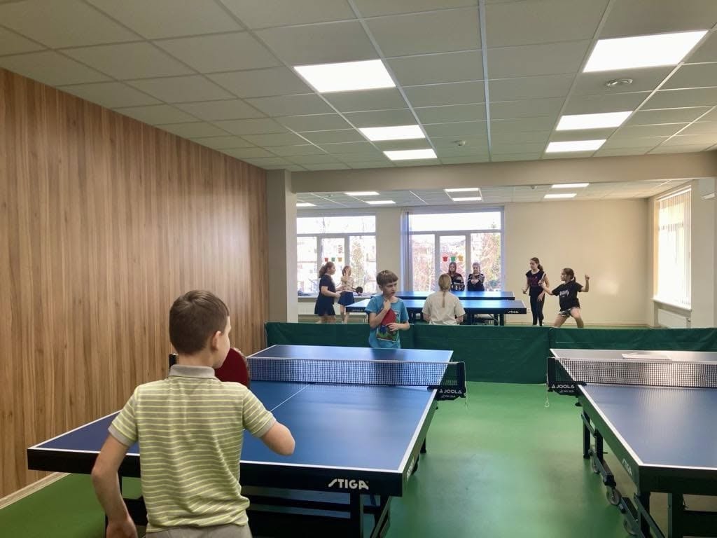 Treningi tenisa stołowego – Veisiejai
