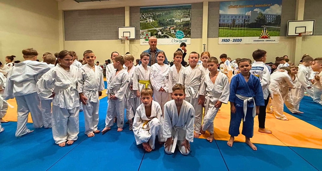 Judo dla dzieci – Gimnazjum w Domeikavie