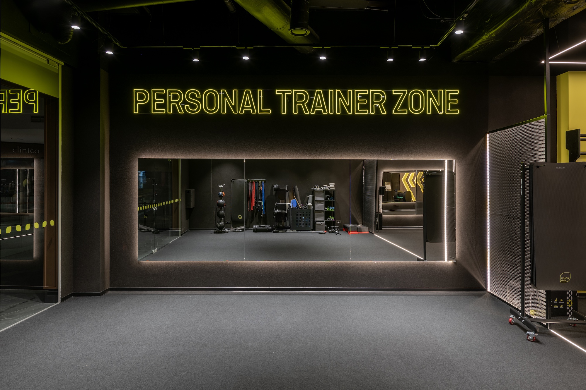 Treniruoklių salė – Lemon Gym Europa