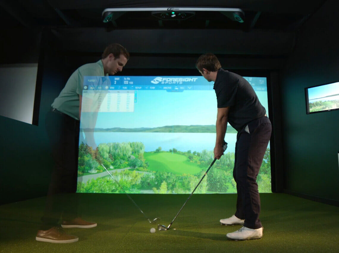 Golfo simuliatoriai – Indoor Golf & Sports Lounge, PLC Panorama