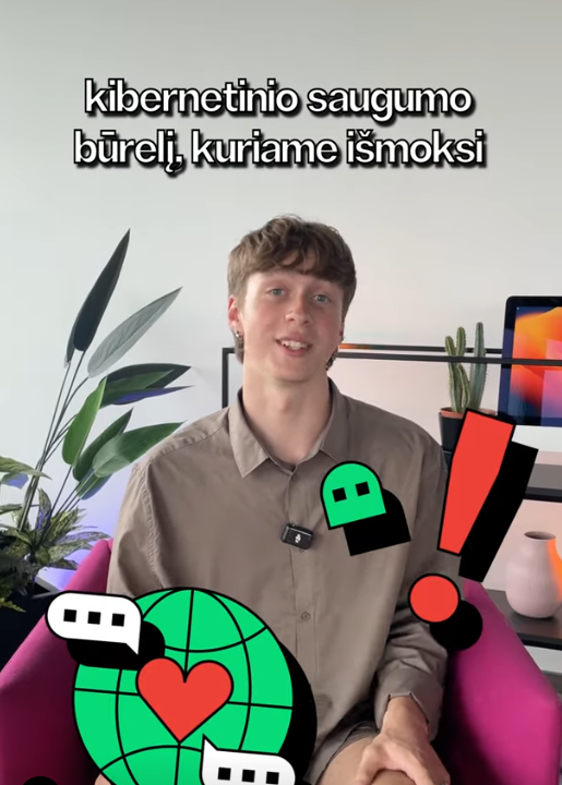 Cybersecurity Club (ages 13–16) – Vilnius, Jono Basanavičiaus Pro-Gymnasium