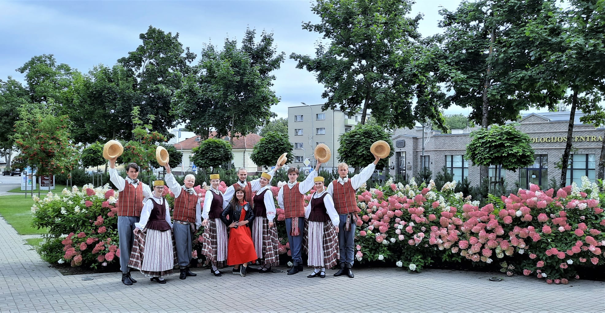 The dance group of the “Jūra” Song and Dance Ensemble – Tauragė Cultural Center