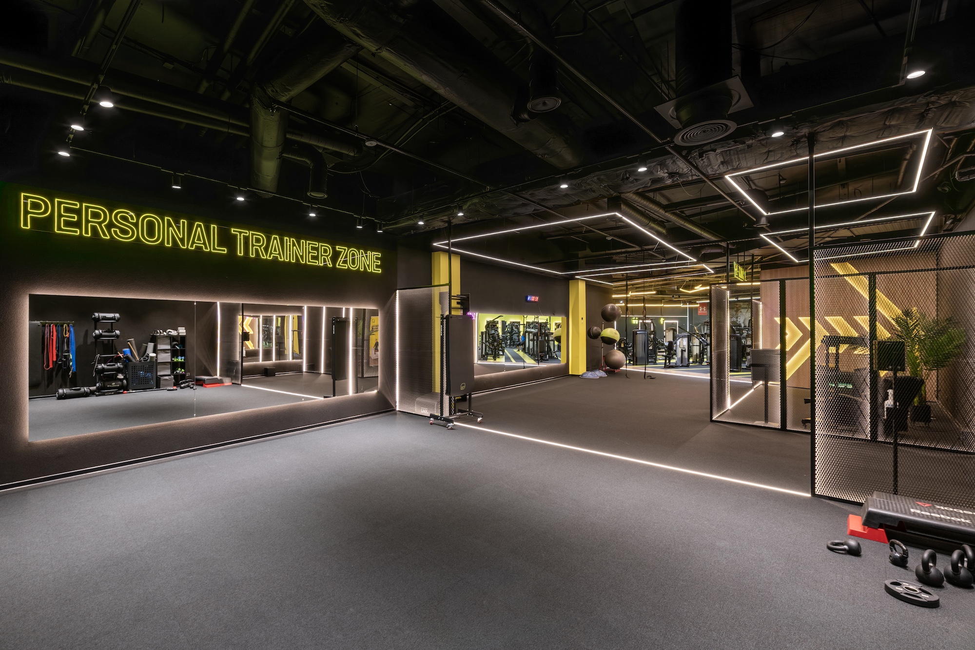 Treniruoklių salė – Lemon Gym Europa