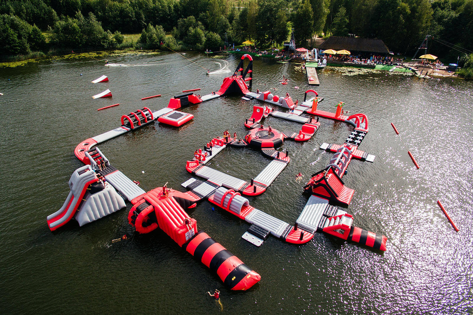 Water Trampoline Park – Water Inn, Vilnius Grand Resort