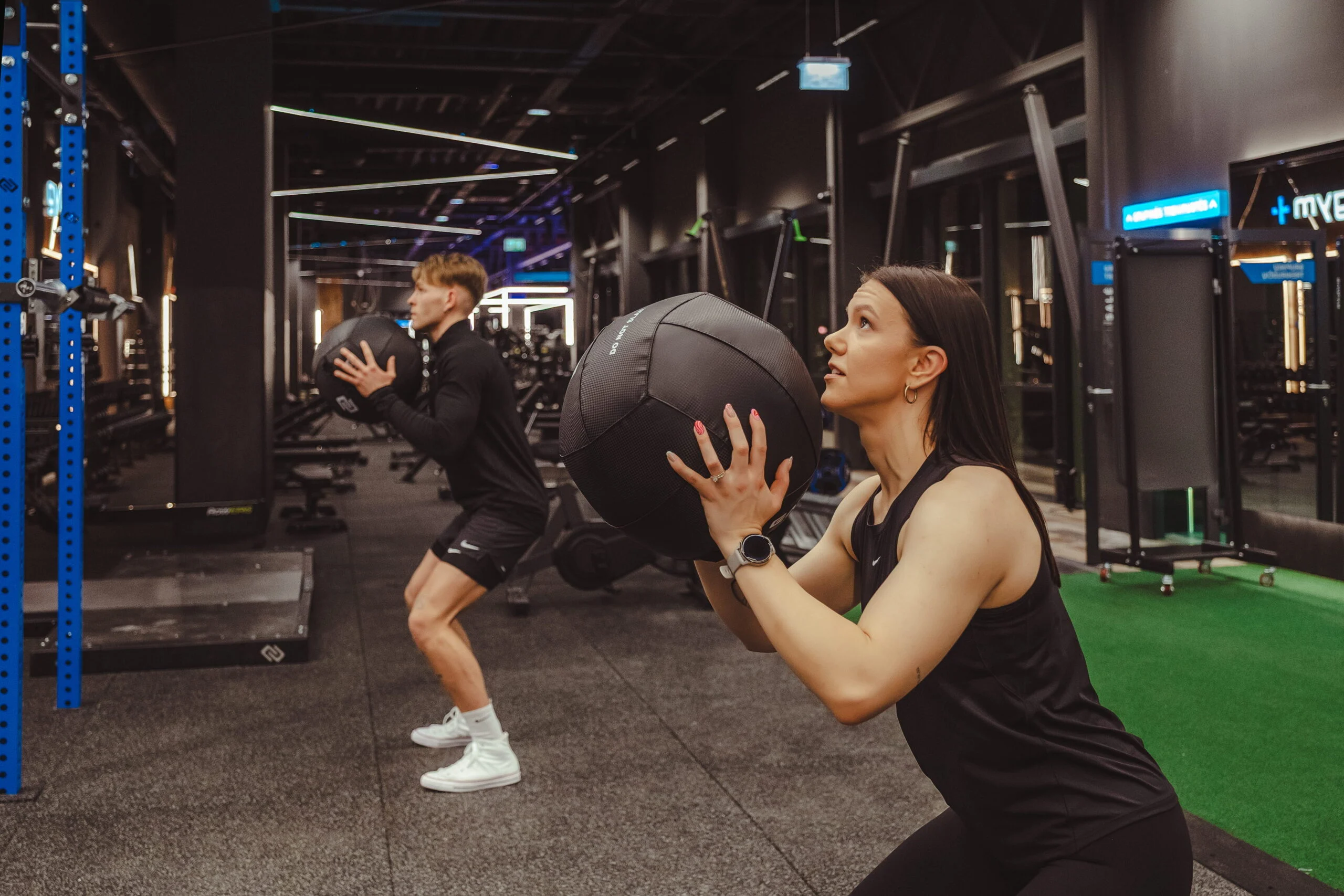 Treniruoklių salė – Gym+ Urban Hub Vilnius