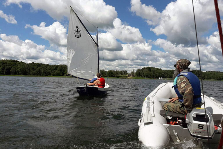 Żeglarskie i praktyczne zbiórki skautów wodnych – Skautų slėnis LakeSide, Špokiškis
