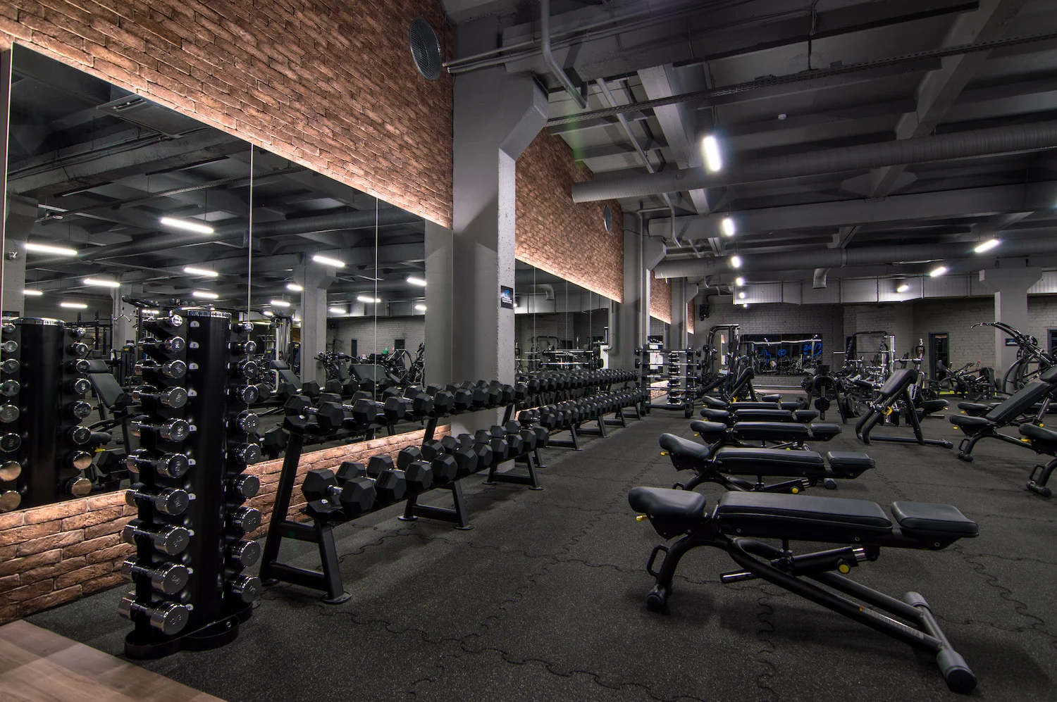 Siłownia – Gym+ przy ul. Dariaus i Girėno 2
