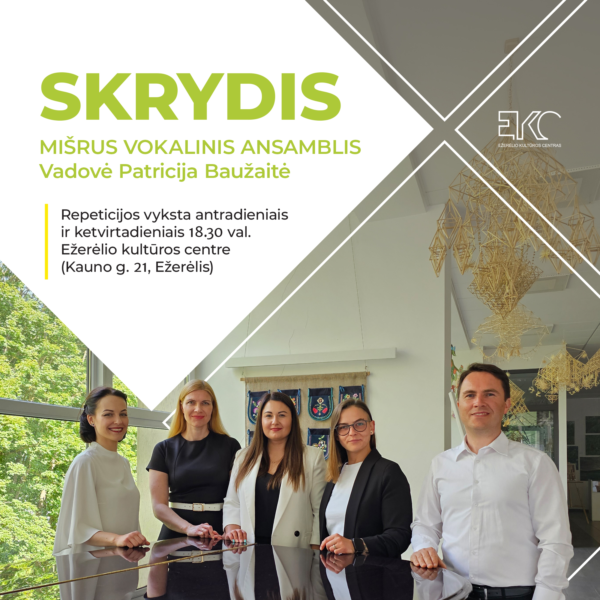 "Skrydis" Mixed Vocal Ensemble – Ežerėlis Cultural Center