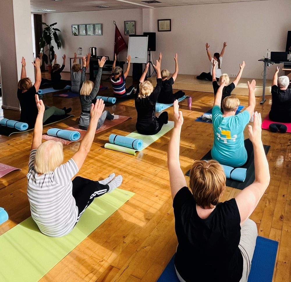 Pilates Classes for TAU Students – Plungė Service and Educational Support Center