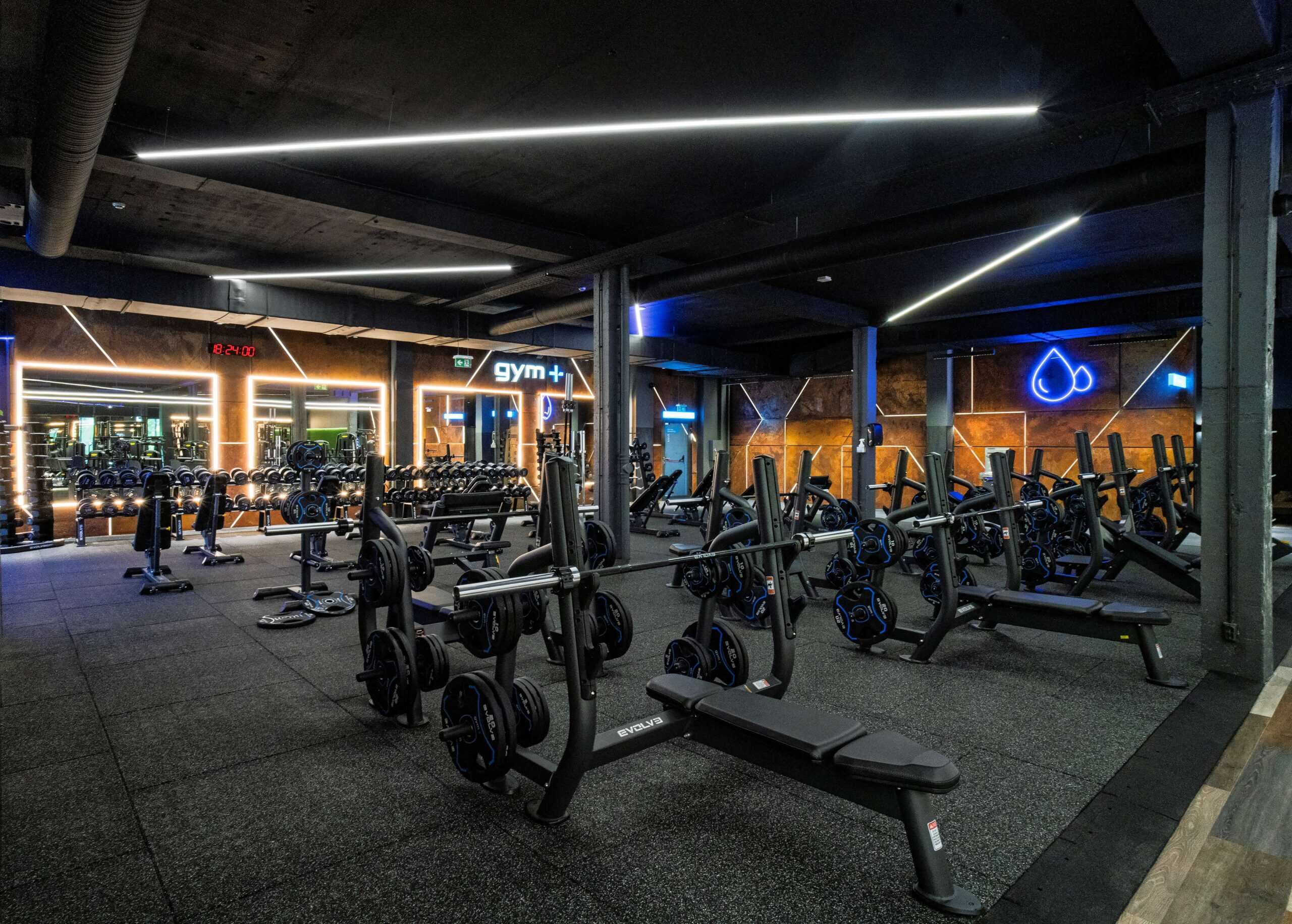 Treniruoklių salė – Gym+ Savanorių pr. 194