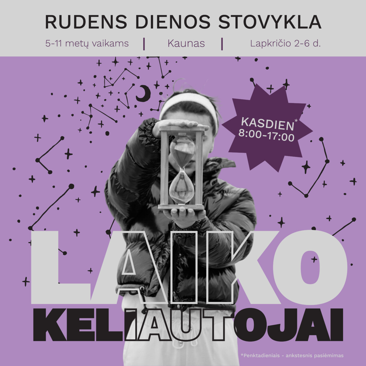 "Time Travelers" Fall Day Camp – Kaunas