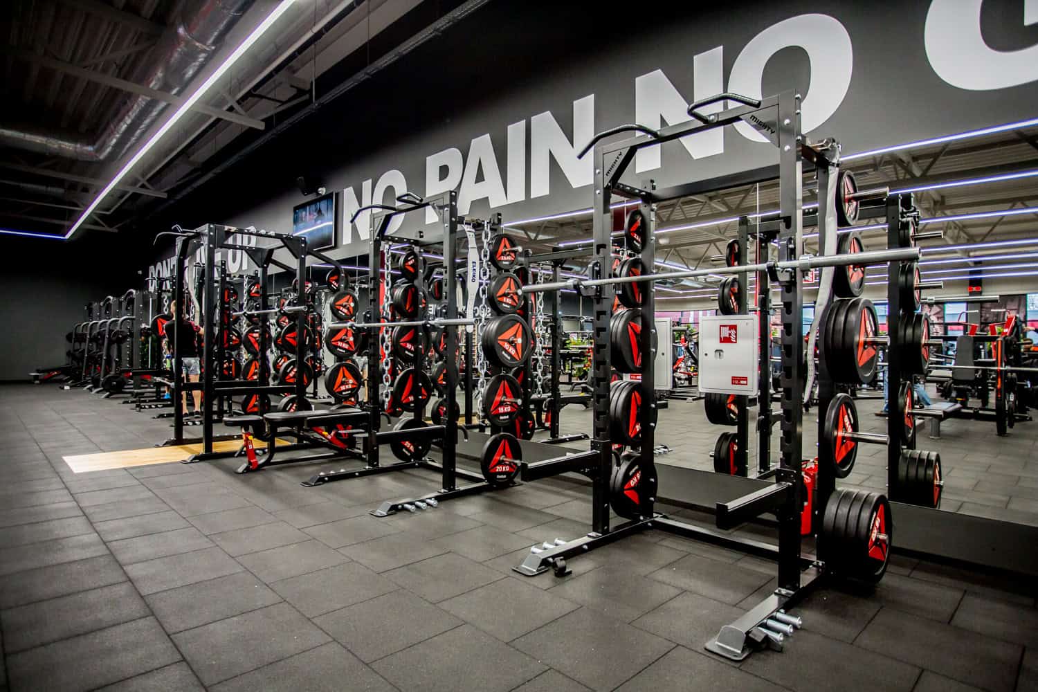 Treniruoklių salė – Gym+ Mažeikiai