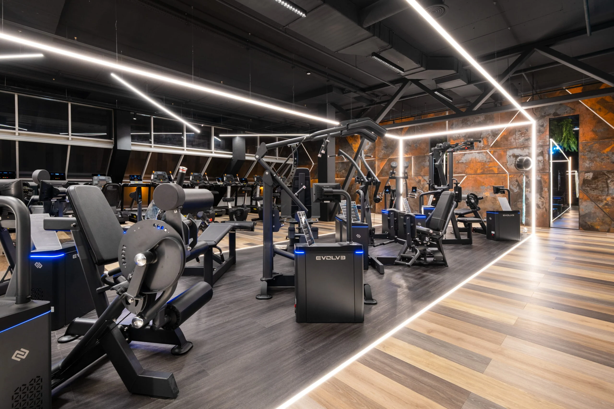 Treniruoklių salė – Gym+ H. Manto g. 21